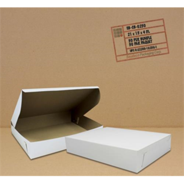 Cake Box 21x15x4